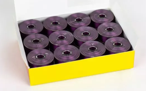 Deco Bob Prewound Size M Bobbins DBLM - 308 Soft Purple (24 Bobbins)