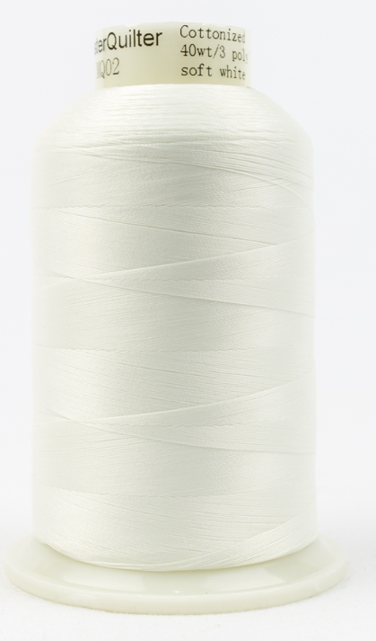 Master Quilter Longarm Thread MQL -02 Soft White