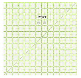 Omnigrip Ruler - 8.5&quot; Square