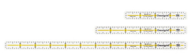 Omnigrid Marking Ruler Trio