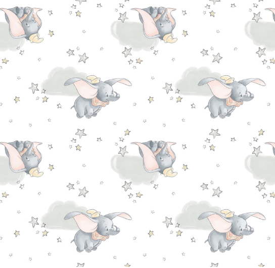 Dumbo in the Sky - Camelot Fabrics
