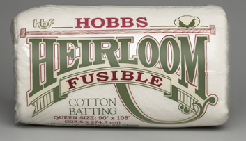 Heirloom Premium Cotton Batting - QUEEN - FUSIBLE
