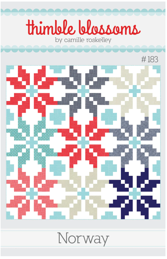 Norway Quilt Pattern Thimble Blossoms #183