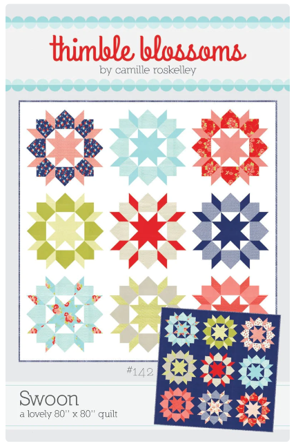 Swoon Quilt Pattern - Thimble Blossoms #142