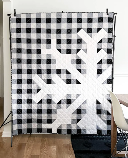 Snowflake Quilt Pattern - Modern Handcraft