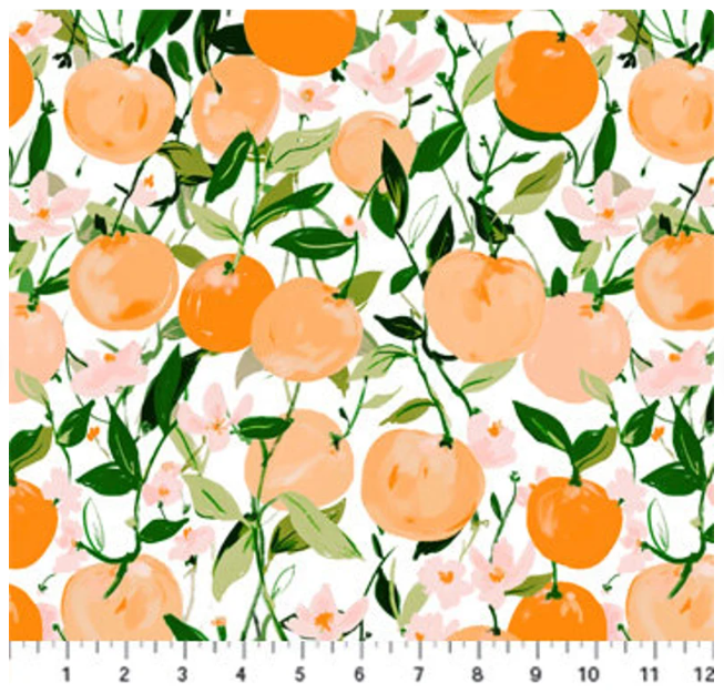 Figo Snug Knits - Orange Clementines -K90533-56