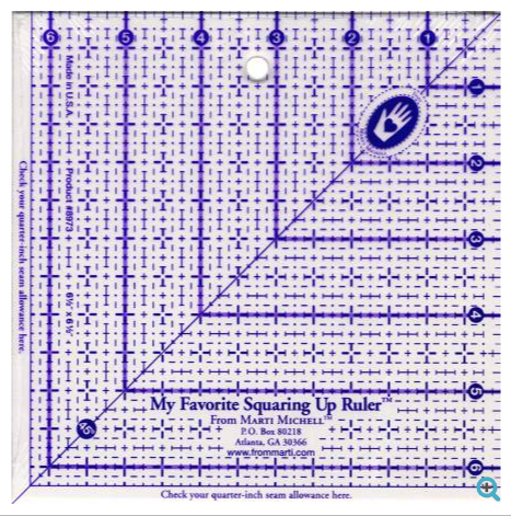My Favorite Squaring Up 6 1/2in Ruler - MM8973