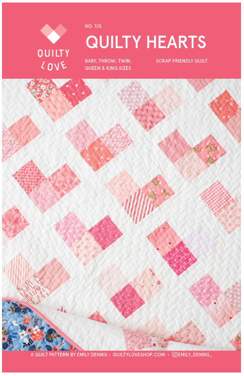 Quilty Hearts - Quilt Pattern by Quilty Love