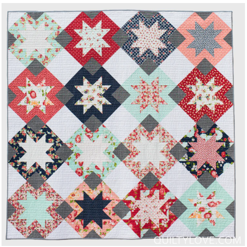 Quilty Love - North Star Quilt Pattern