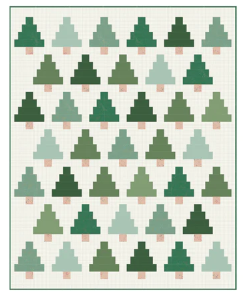 Quilty Love - Quilty Trees Quilt Pattern
