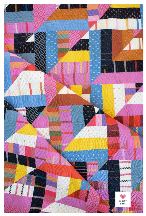 Quilty Love - Lucky Log Cabins Quilt Pattern