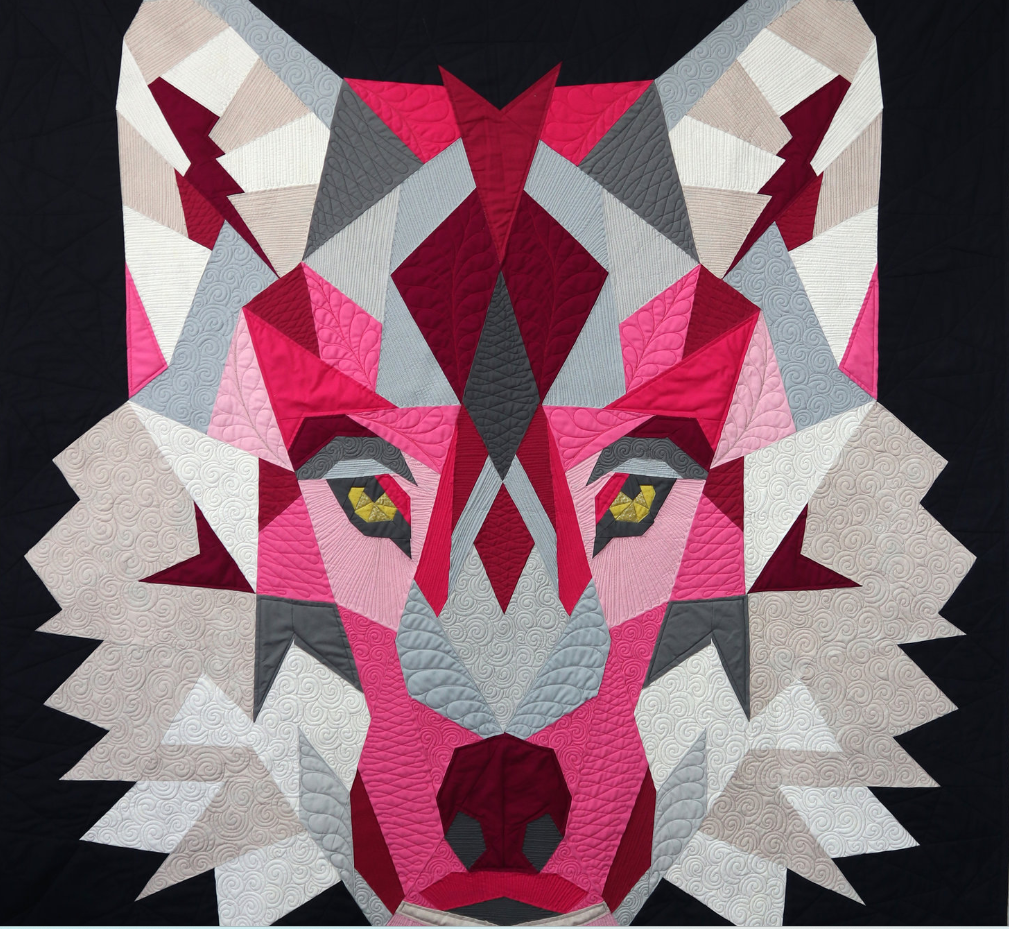 The Wolf Absrtactions Quilt Pattern by Violet Craft