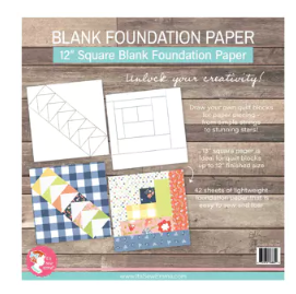 12” Blank Foundation Paper Pad - ISE793