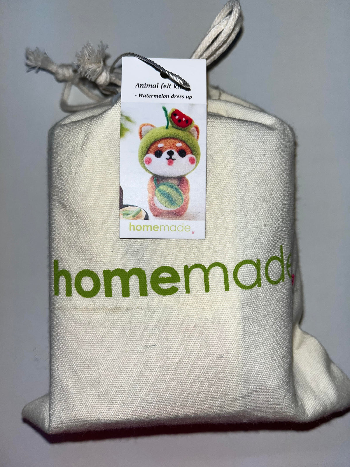 Animal Felt Kit - Watermelon dress up